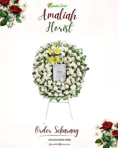 Krans Bunga Duka Caringin Kulon